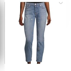 Hudson Jeans Blue Straight Leg Denim